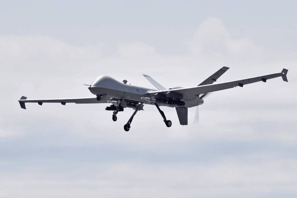 MQ-9 Reaper during Exercise Northern Strike 2019. (Arizona Air National Guard/Released)