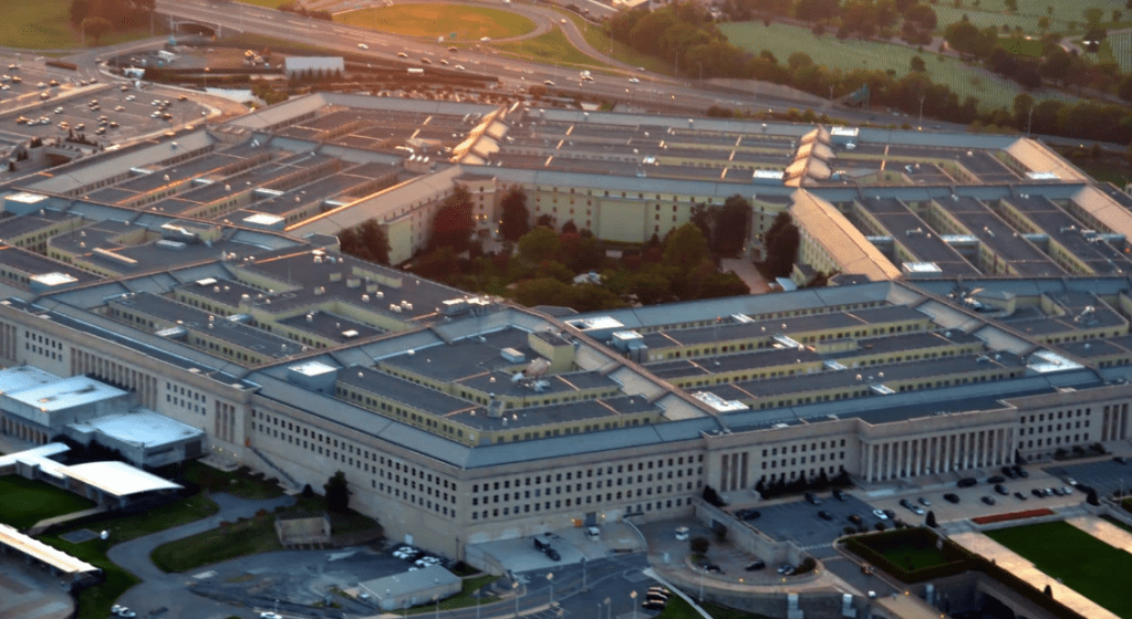 US pentagon building aerial view at sunset (Dreamstime/TNS)