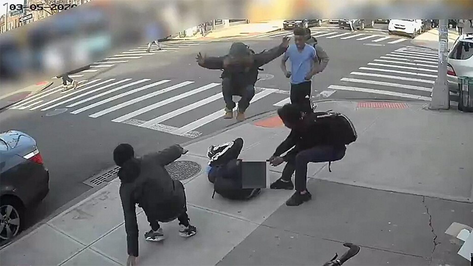 Police said they are investigating a 15-year-old girl's vicious mugging that was caught on video.  (NYPD)