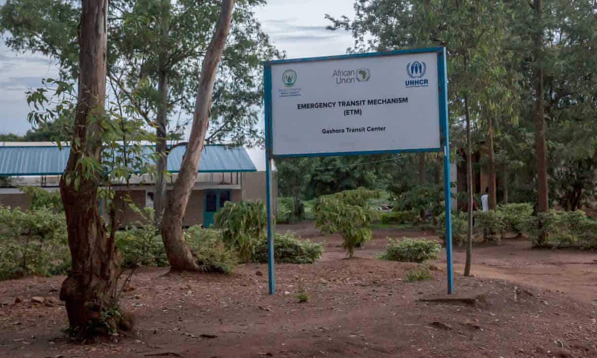 Hundred of refugees are being accommodated in the Gashora transit centre, under an EU-funded scheme.