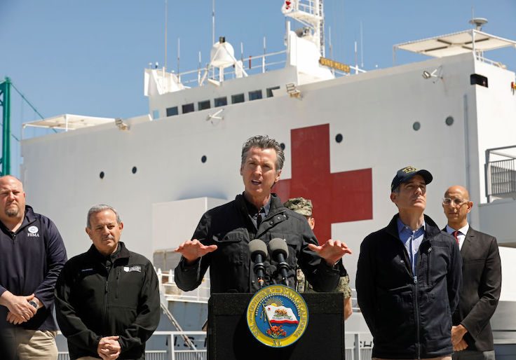 California governor Gavin Newsom / Getty Images