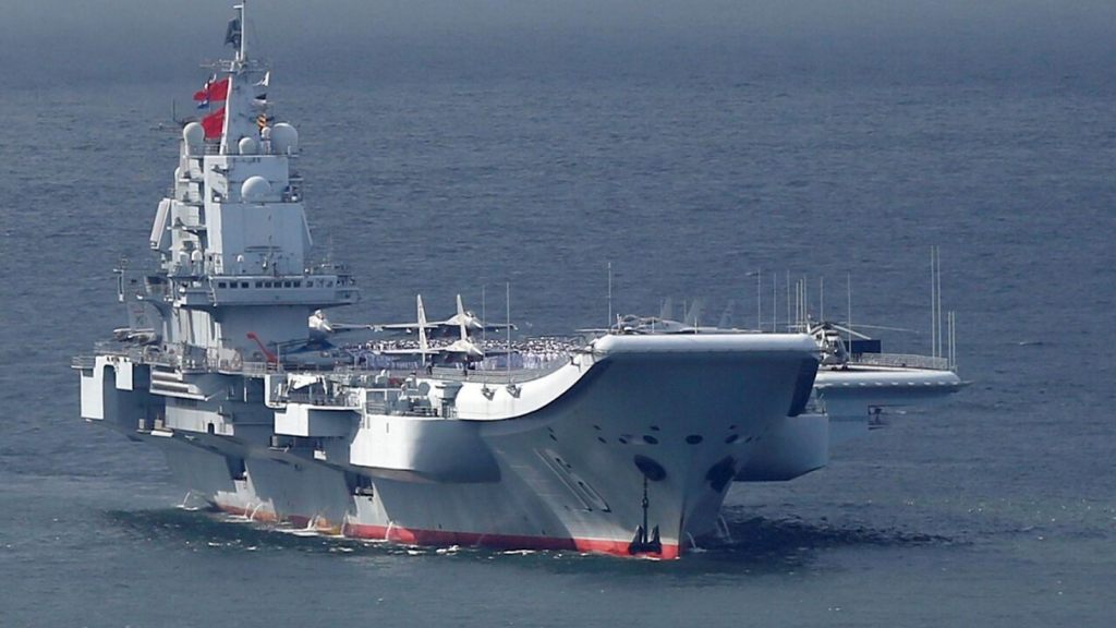 The Chinese aircraft carrier Liaoning (file picture) (Reuters)