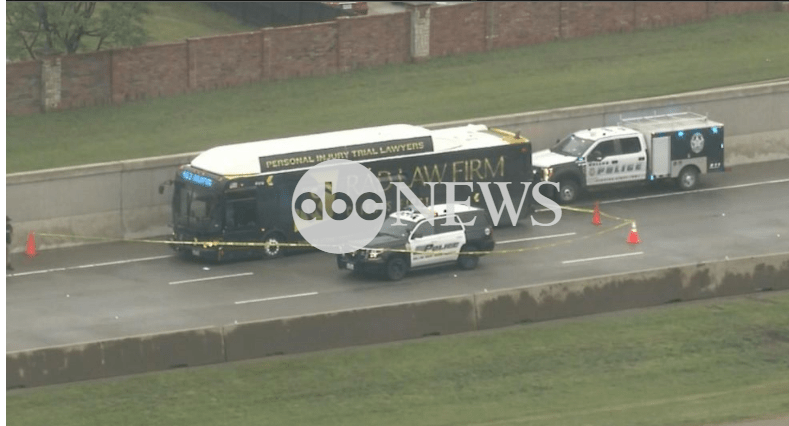 An armed suspect took a city bus driver and a passenger hostage, leading police on a wild chase.