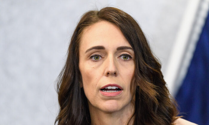 New Zealand Prime Minister Jacinda Ardern speaks to the media during a press conference at the Justice and Emergency Services precinct in Christchurch, New Zealand on March 13, 2020.