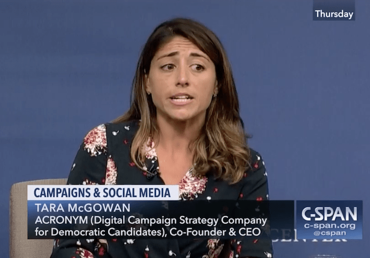 Tara McGowan on C-SPAN