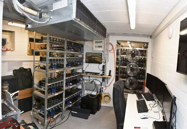 A server room containing 500 terabytes of footage featuring sickening images of children was found in a basement,