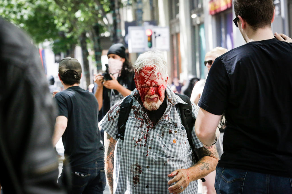 A common tactic used by Antifa in the United States and Europe is to employ extreme violence and destruction of public and private property to goad the police into a reaction,