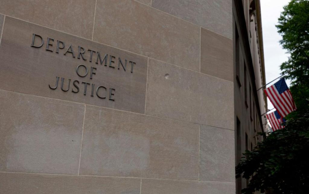 DOJ building in Washington DC in 2019
(Alastair Pike/AFP via Getty Image)