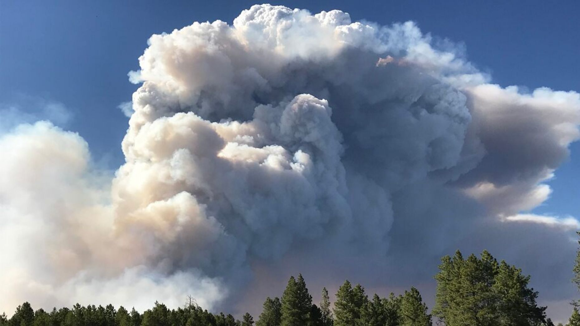 The Magnum Fire burning in northern Arizona has forced the closure of the North Rim of the Grand Canyon National Park. 
