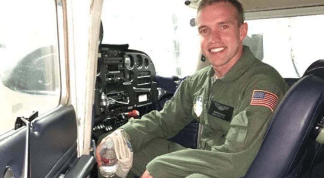 1st Lt. Kenneth Allen, assistant chief of weapons and tactics for the 493rd Fighter Squadron, who died in an F-15 fighter jet crash near RAF Lakenheath on June 15, 2020. 