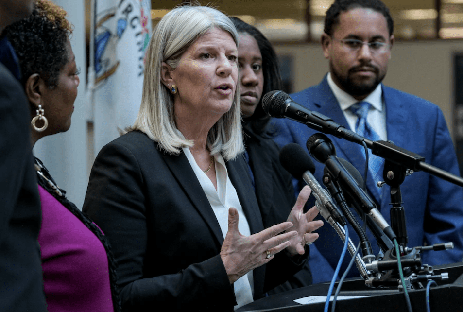 Ann B. Wheeler chairs the Prince William Board of County Supervisors as part of the Democratic majority.