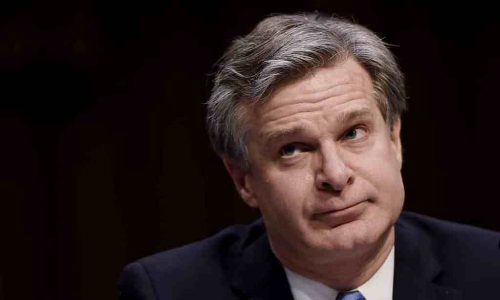Christopher Wray said of Fox Hunt: ‘The Chinese government wants to ,