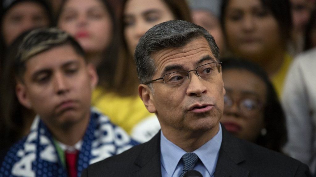 California Attorney General Xavier Becerra (Stefani Reynolds - CNP/Sipa USA/Newscom)