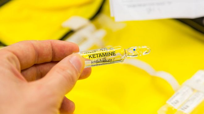 Ketamine has become popular as a recreational drug (file picture)