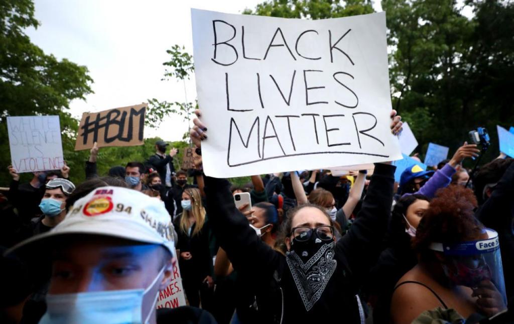 Black Lives Matter protesters in Boston, June 2
(Maddie Meyer/Getty)