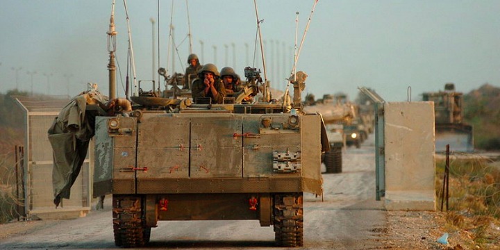 IDF forces exit the Gaza Strip as part of Operation Last Dawn, the final stage of the Gaza Disengagement, which occurred in the summer of 2005.