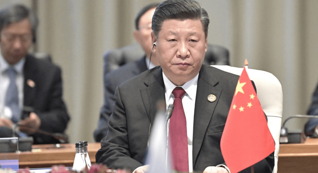 China's President Xi Jinping attends the 10th BRICS Leaders' Summit in Johannesburg, South Africa, on July 26, 2018.