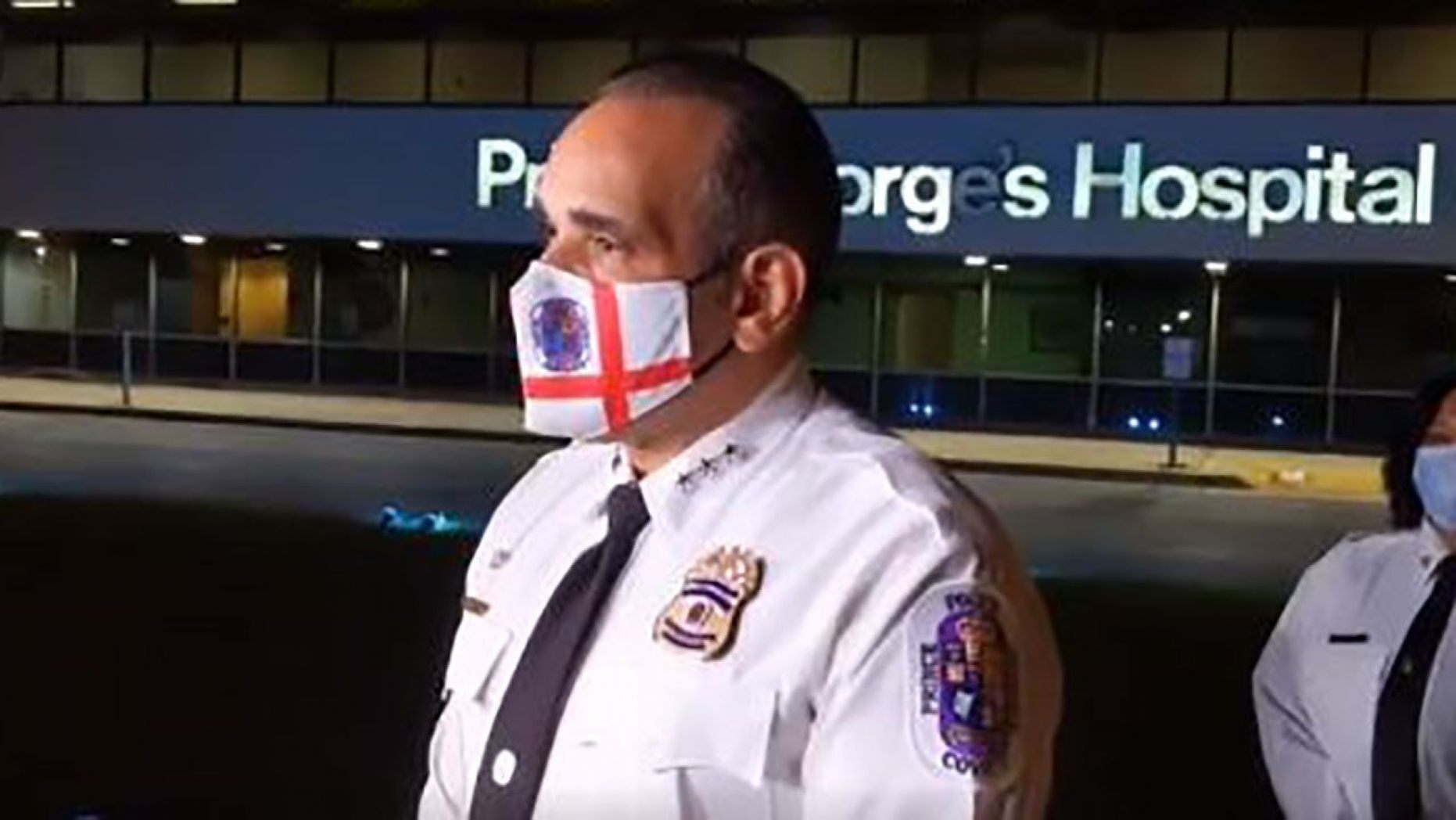 Interim Police Chief Hector Velez said the three officers were in "good spirits" and expected to be OK. 