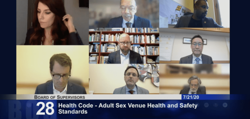 San Francisco supervisors vote to revise the Health Code.