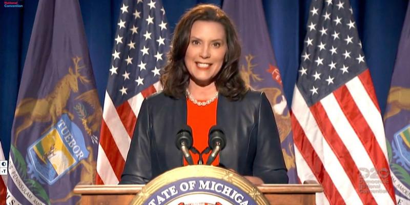 Michigan Gov. Gretchen Whitmer, a Democrat. (Handout/DNCC via Getty Images)