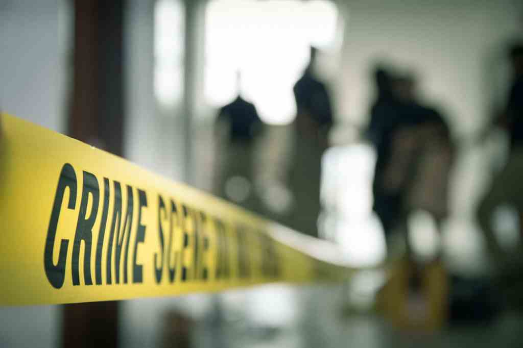 Crime scene tape. (Prathan Keawkhum/Dreamstime/TNS)