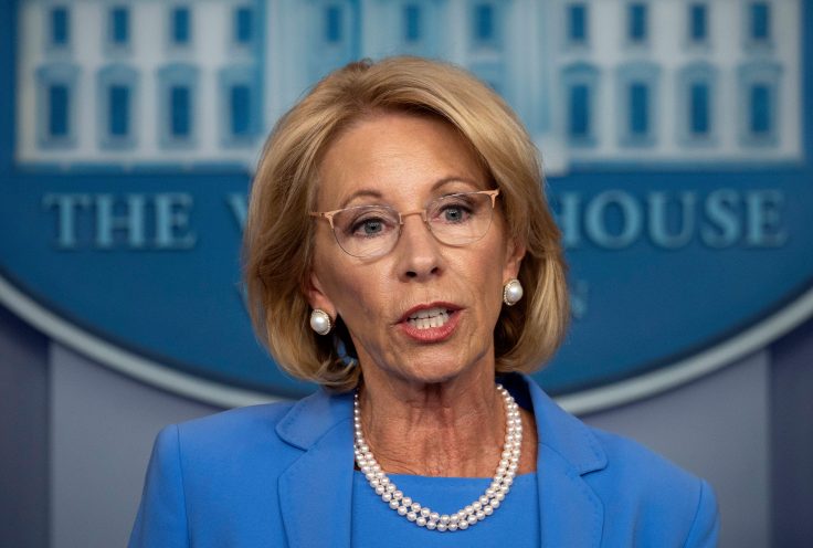 Secretary of Education Betsy DeVos / Getty Images