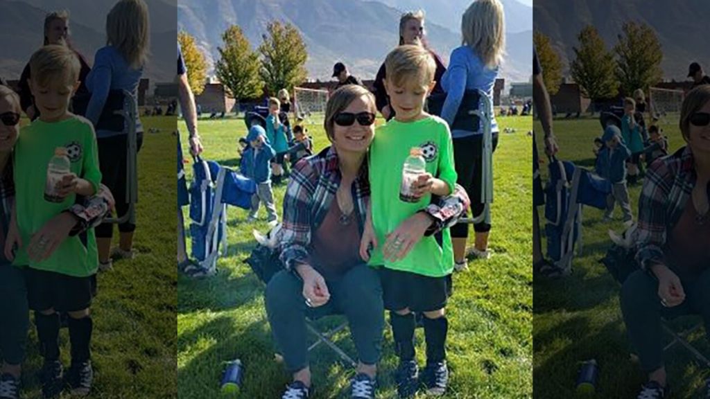 Emily Jolley is accused of kidnapping her son, Terran Butler, 6, during a supervised visit on Saturday.