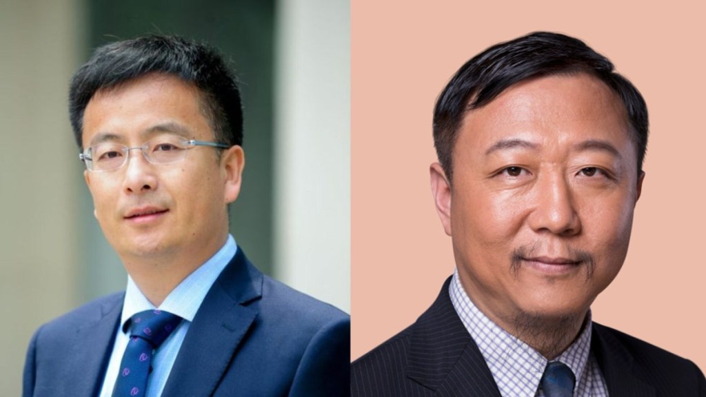 Max Shen Zuojun (left) and Gong Peng (right). Photos: Internet.