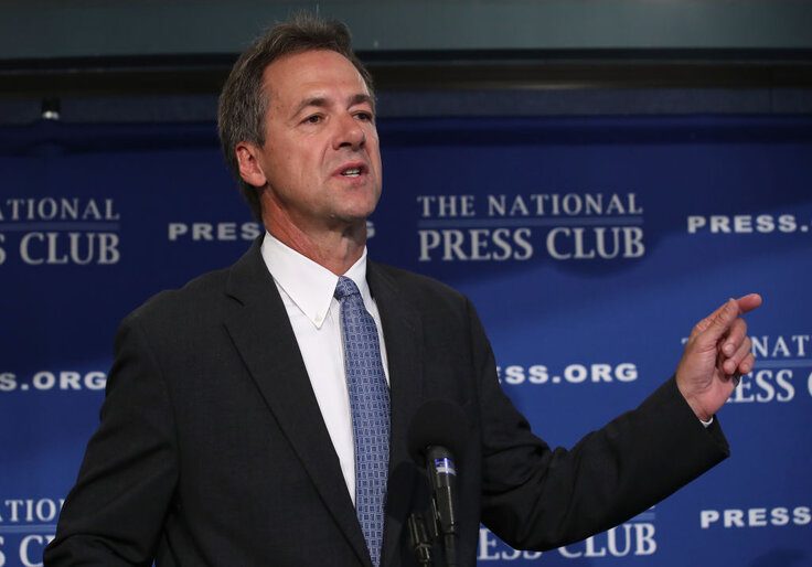 Montana Senate candidate Steve Bullock (D.) / Getty Images