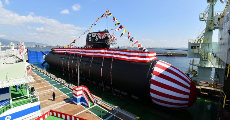 The Taigei submarine Japan Maritime Self-Defense Force
