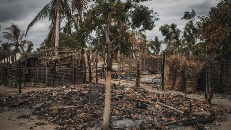 AFP
Hundreds of thousands of people have been forced to flee their homes, many of which have been destroyed, during the three-year insurgency (file photo)