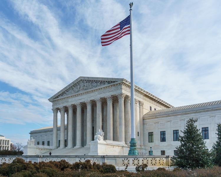 The United States Supreme Court Building in Washington, D.C.

Shutterstock image