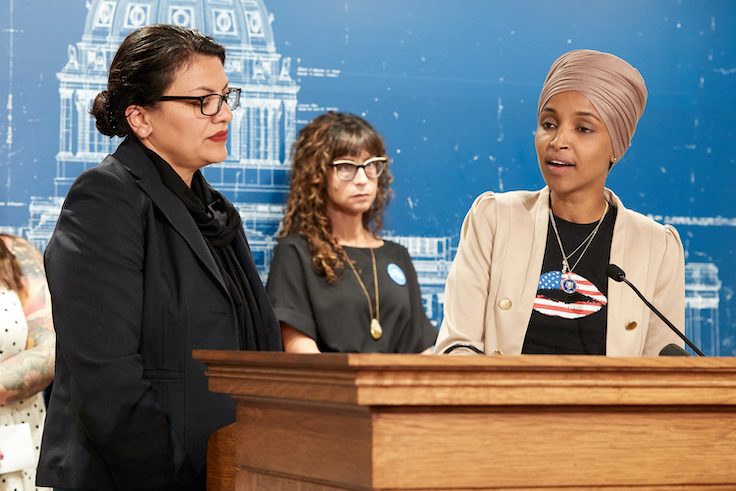 Reps. Ilhan Omar and Rashida Tlaib / Getty Images