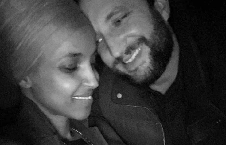 Rep. Ilhan Omar (D., Minn.) and husband Tim Mynett / Instagram