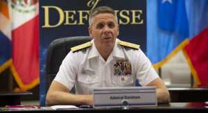 Adm. Philip S. Davidson, Commander U.S. Indo-Pacific Command, at Chiefs of Defense (CHODS) conference in Aug. 2020.