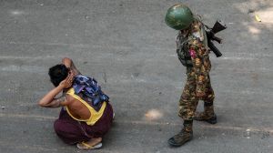 Human rights groups are calling on Myanmar's military to end it's use of lethal force against civilians