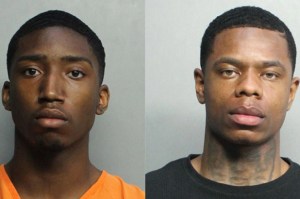 The men, Evoire Collier, 21, and Dorian Taylor, 24,