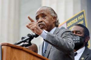 Rev. Al Sharpton has been trying to put pressure on Democratic senators unwilling to end the filibuster.