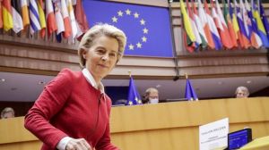 EPA
EU Commission chief Ursula von der Leyen oversees trade relations with the UK