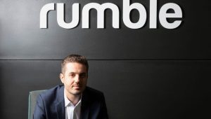 Rumble CEO Chris Pavlovski says the site has seen "tremendous" growth in recent months.  (Rumble)