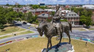 Tuesday, June 8, 2021, in legal challenges to Virginia Gov. Ralph Northam's plan to take down the 131-year-old statue of Confederate Gen. Robert E. Lee.