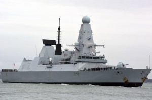 HMS Defender, a Type 45 destroyer, is part of the U.K. Carrier Strike Group currently heading to the Indo-Pacific region. 