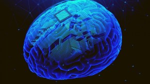 A 3D rendering of a brain implant.laremenko / iStock