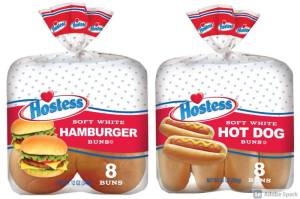 Hostess has issued a nationwide recall for its "soft white" hamburger and hot dog buns over possible listeria and salmonella contamination. Photo credit FDA