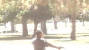 A 13-year-old boy armed with a handgun was shot by San Bernardino police officers Thursday, police said.  (San Bernardino Police Department )