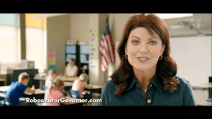 Photo: Screenshot from Rebecca Kleefisch campaign video