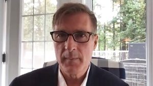 Leader of the People's Party Canada Maxime Bernier speaks to Fox News' Brandon Gillespie about coronavirus restrictions across Canada. (Brandon Gillespie)