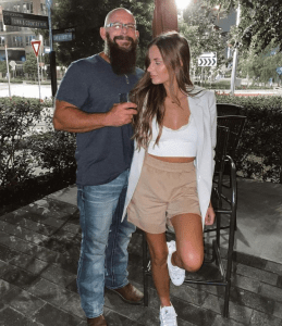 He had occasionally appeared in his wife’s Instagram account.