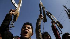 (Photo by Mohammed Hamoud/Anadolu Agency via Getty Images)