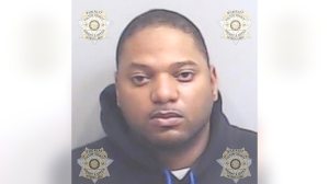 Kevin McCorvey, 34, is being held without bond, according to Fox5 Atlanta.  ( (Fulton County Sheriff's Office)